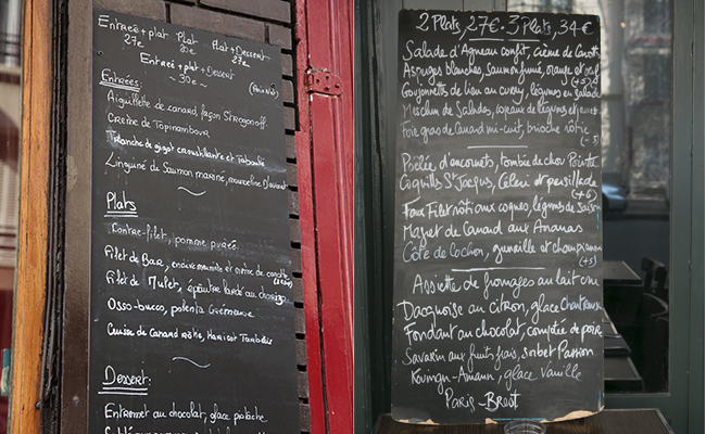 レストランで困らない！フランス語メニューを解読する4つのキーワード | PARIS mag パリマグ