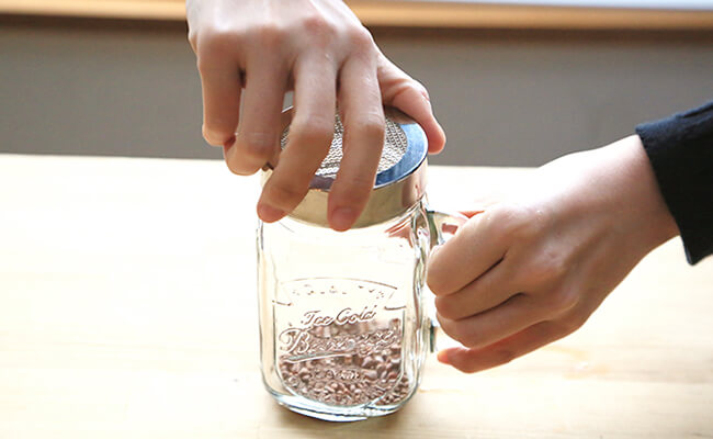 GLASS JAR SPROUTで簡単スプラウト栽培
