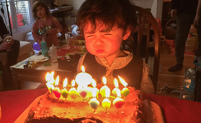 3歳の息子の誕生日会を開催！フランス流の誕生日会とは