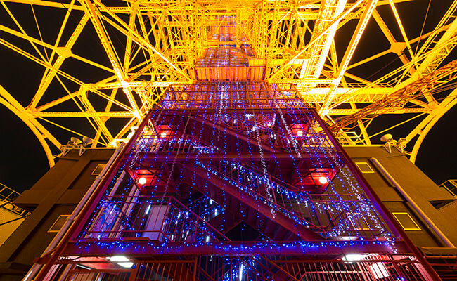 東京タワーに天の川が登場