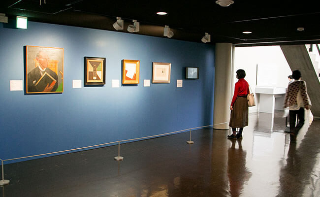 2階の展示室
