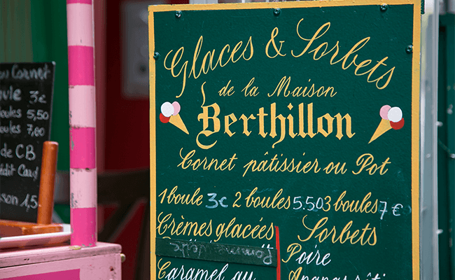 パリ1番のアイスクリーム屋さん！サンルイ島の老舗「ベルティヨン」
