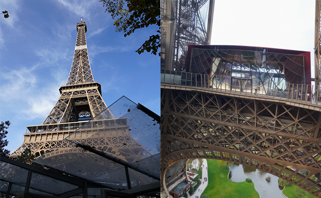 パリのシンボルといえばエッフェル塔