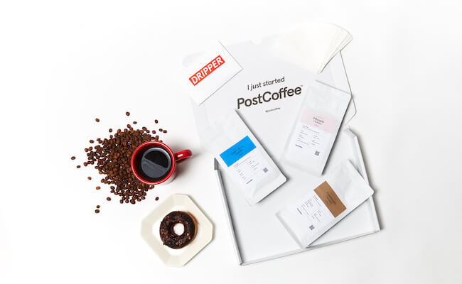 自分専用のコーヒーボックスが自宅のポストに。『PostCoffee』