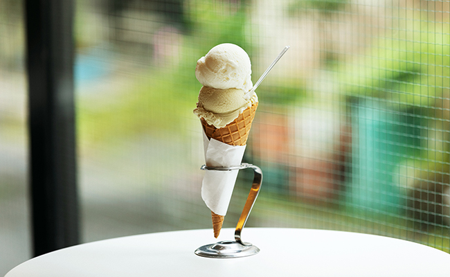 新丸子『BIG BABY ICE CREAM』のアイスクリーム