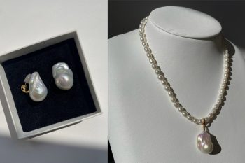 ひとつひとつが違う形の真珠。バロックパールのジュエリーに注目