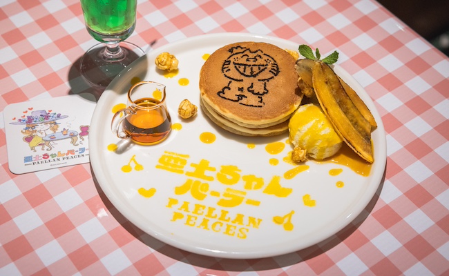 ミータンのキャラメルバナナホットケーキ