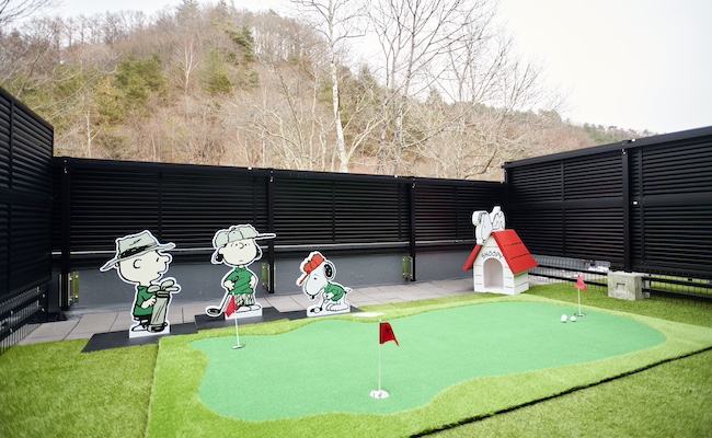 部屋に併設されたテラス